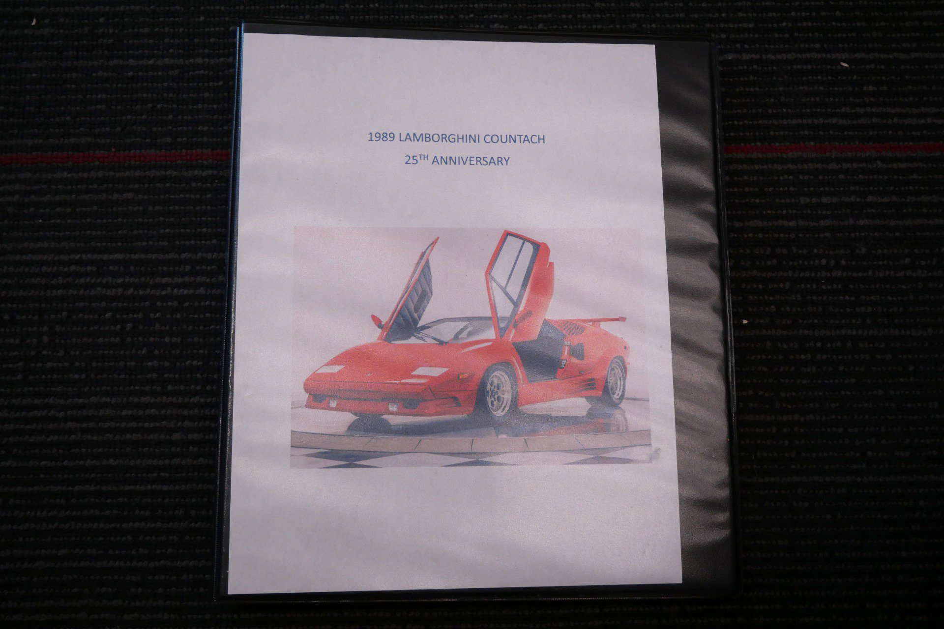 Used 1989 Lamborghini Countach Coupe RWD image 34