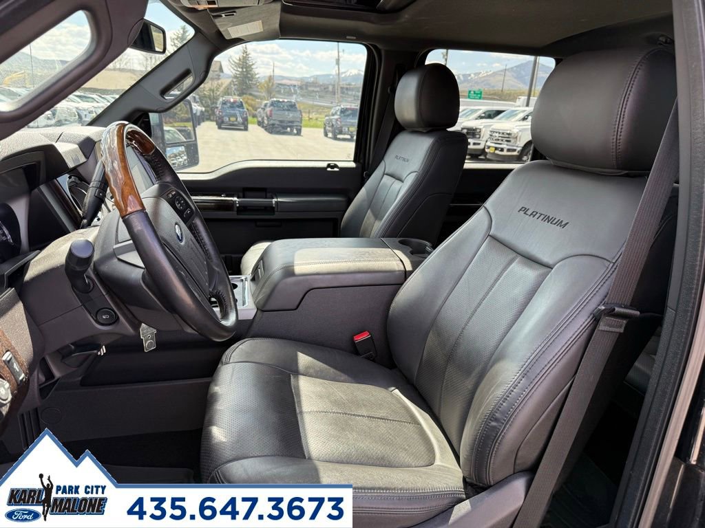Used 2015 Ford F350 Platinum w/ FX4 Off-Road Package AWD/4WD image 18