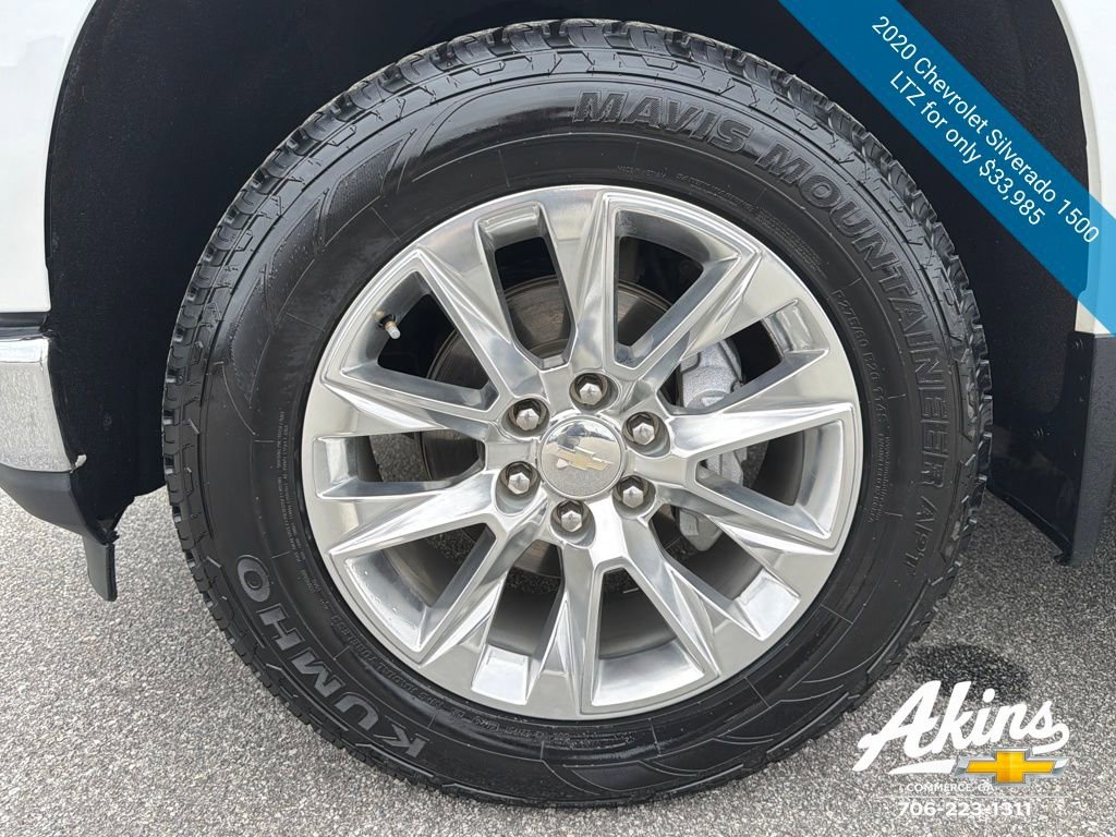 Certified 2020 Chevrolet Silverado 1500 LTZ w/ LTZ Plus Package AWD/4WD image 12