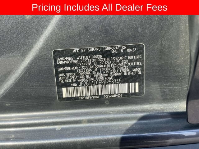 Used 2023 Subaru Crosstrek 2.0i Premium w/ Popular Package #2 AWD/4WD image 38