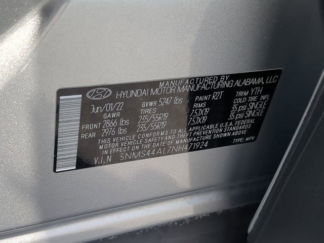 Used 2022 Hyundai Santa Fe Limited image 40