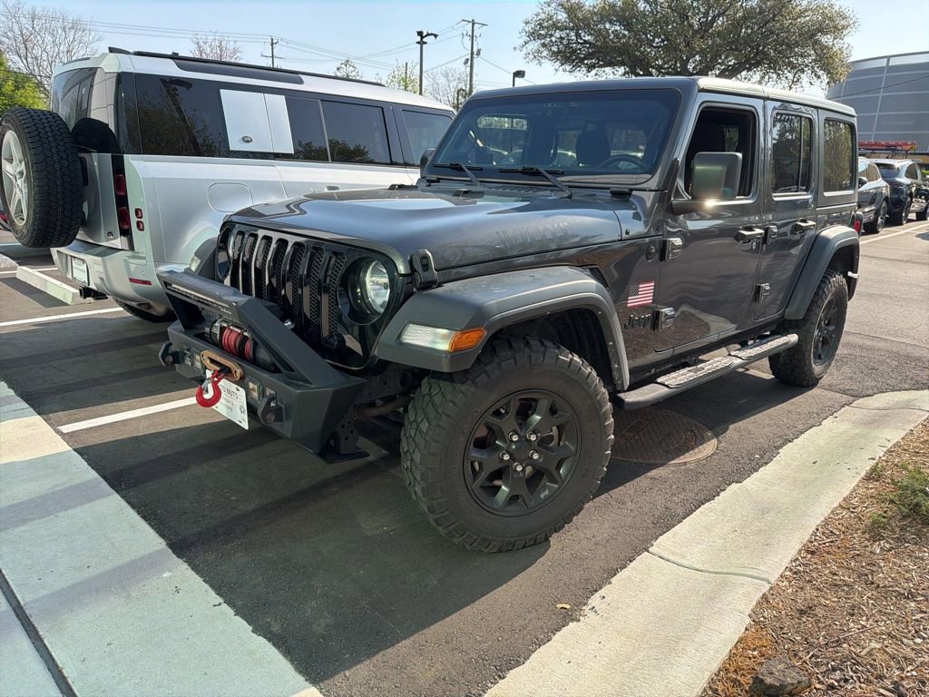 Used 2022 Jeep Wrangler Unlimited Sport image 1