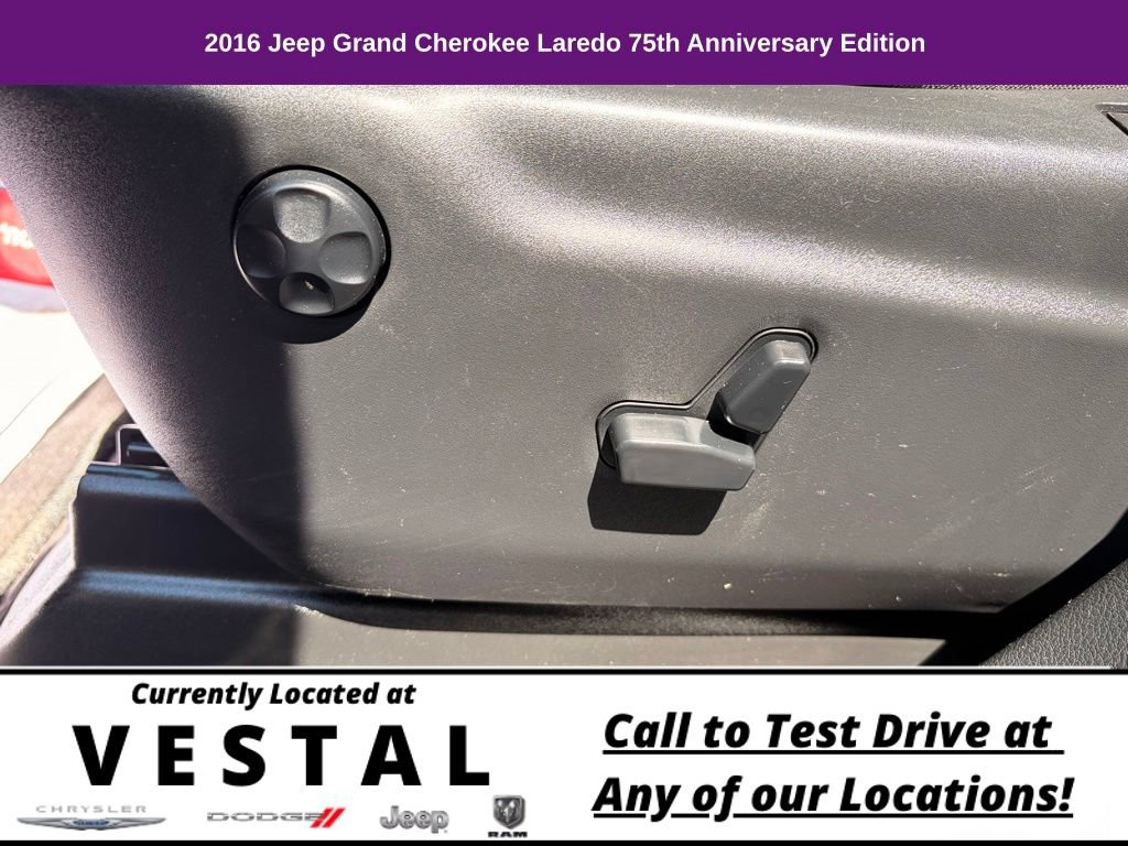Used 2016 Jeep Grand Cherokee Laredo 75th Anniversary AWD/4WD image 19