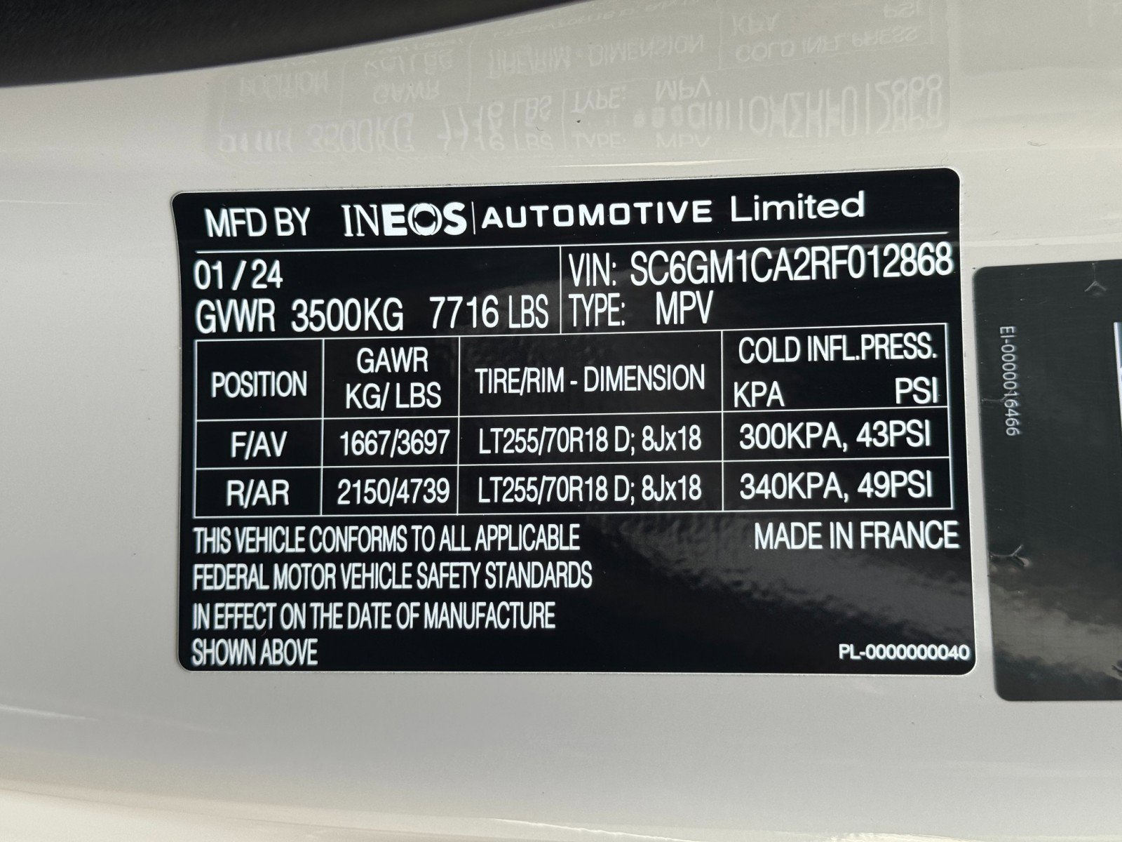 Used 2024 INEOS Grenadier AWD/4WD image 44