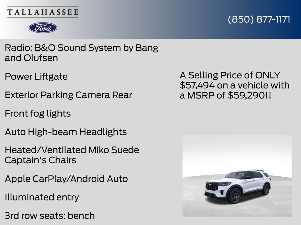 New 2026 Ford Explorer ST image 24