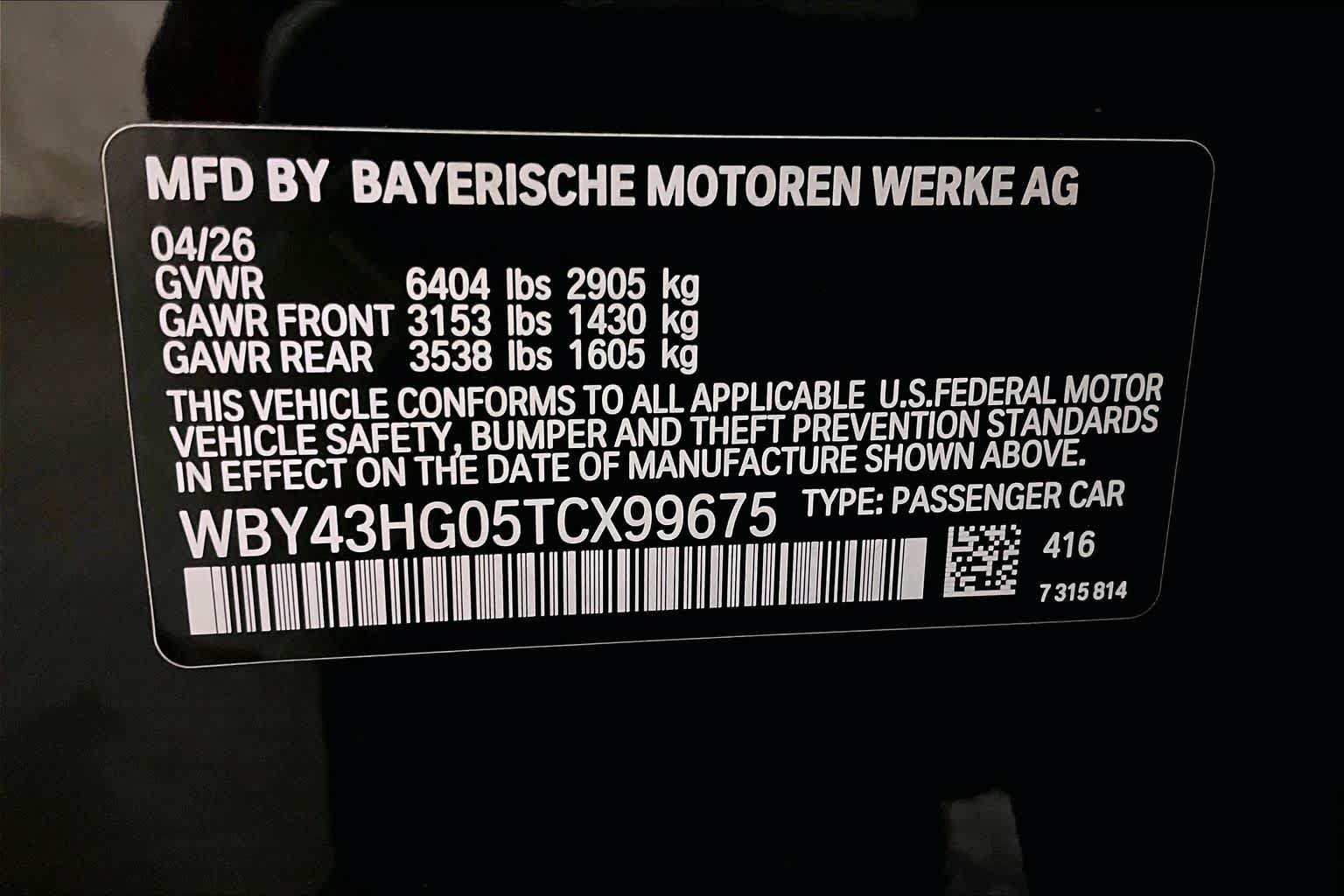New 2026 BMW i5 M60 AWD/4WD image 12