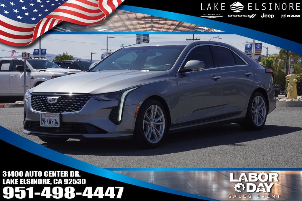 Used 2023 Cadillac CT4 Luxury w/ Cold Weather Package RWD image 1