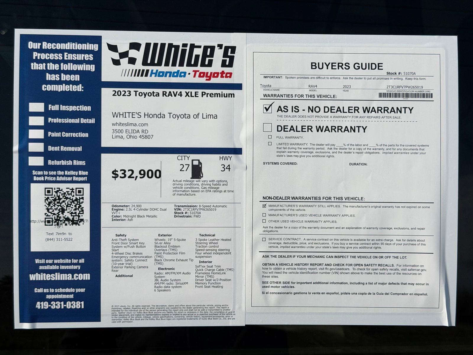 Used 2023 Toyota RAV4 XLE Premium image 36