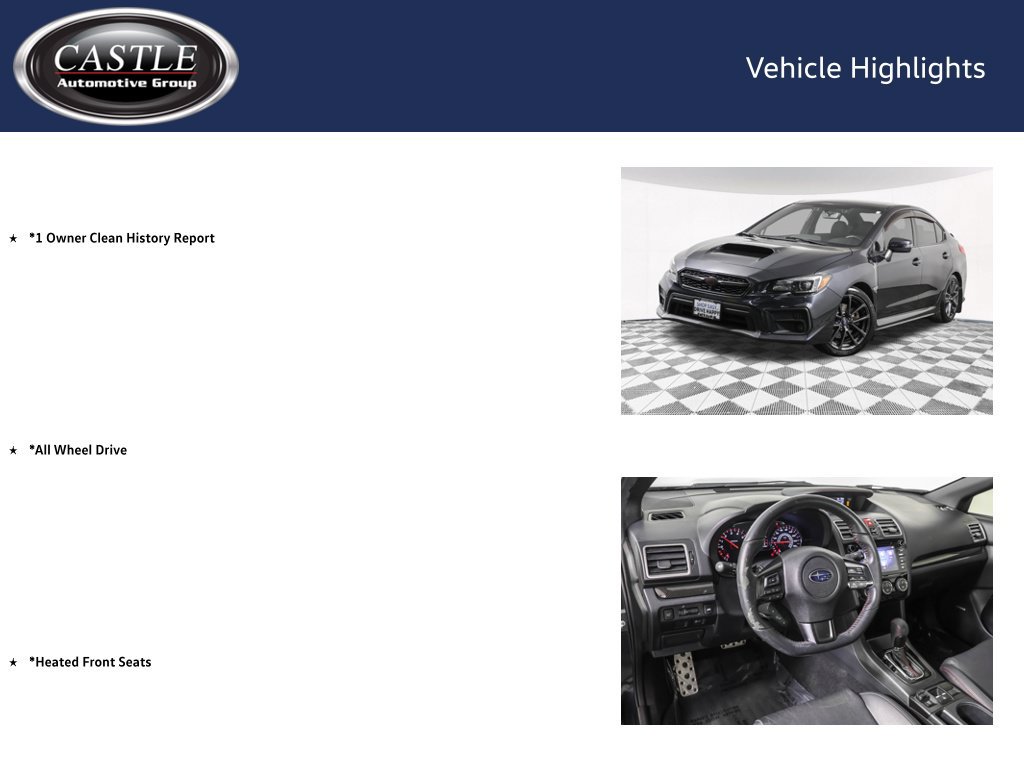 Used 2019 Subaru WRX Limited AWD/4WD image 4