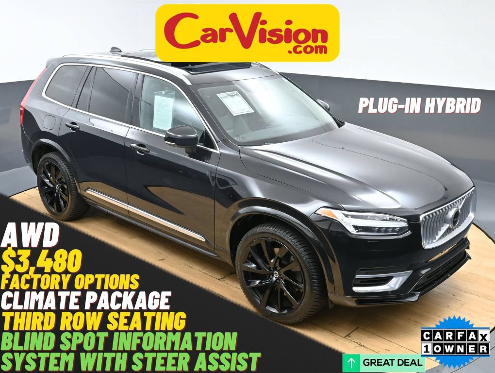 Used 2021 Volvo XC90 T8 Inscription Expression w/ Climate Package AWD/4WD video 1