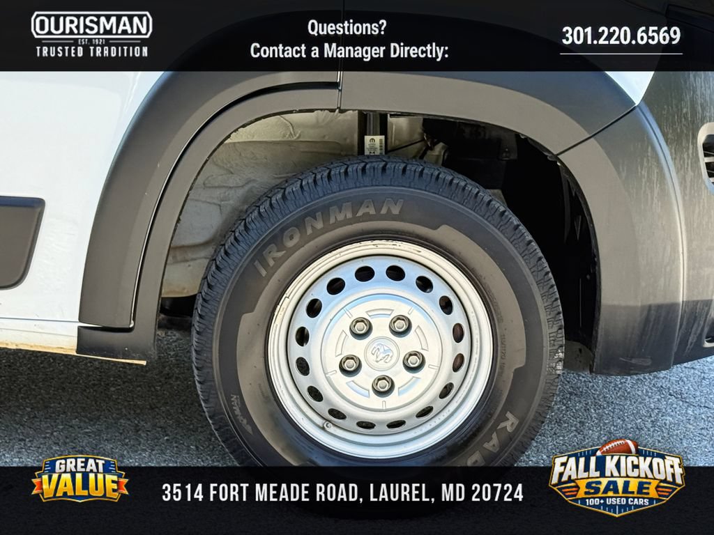 Used 2025 RAM ProMaster 2500 w/ Convenience Group FWD image 8