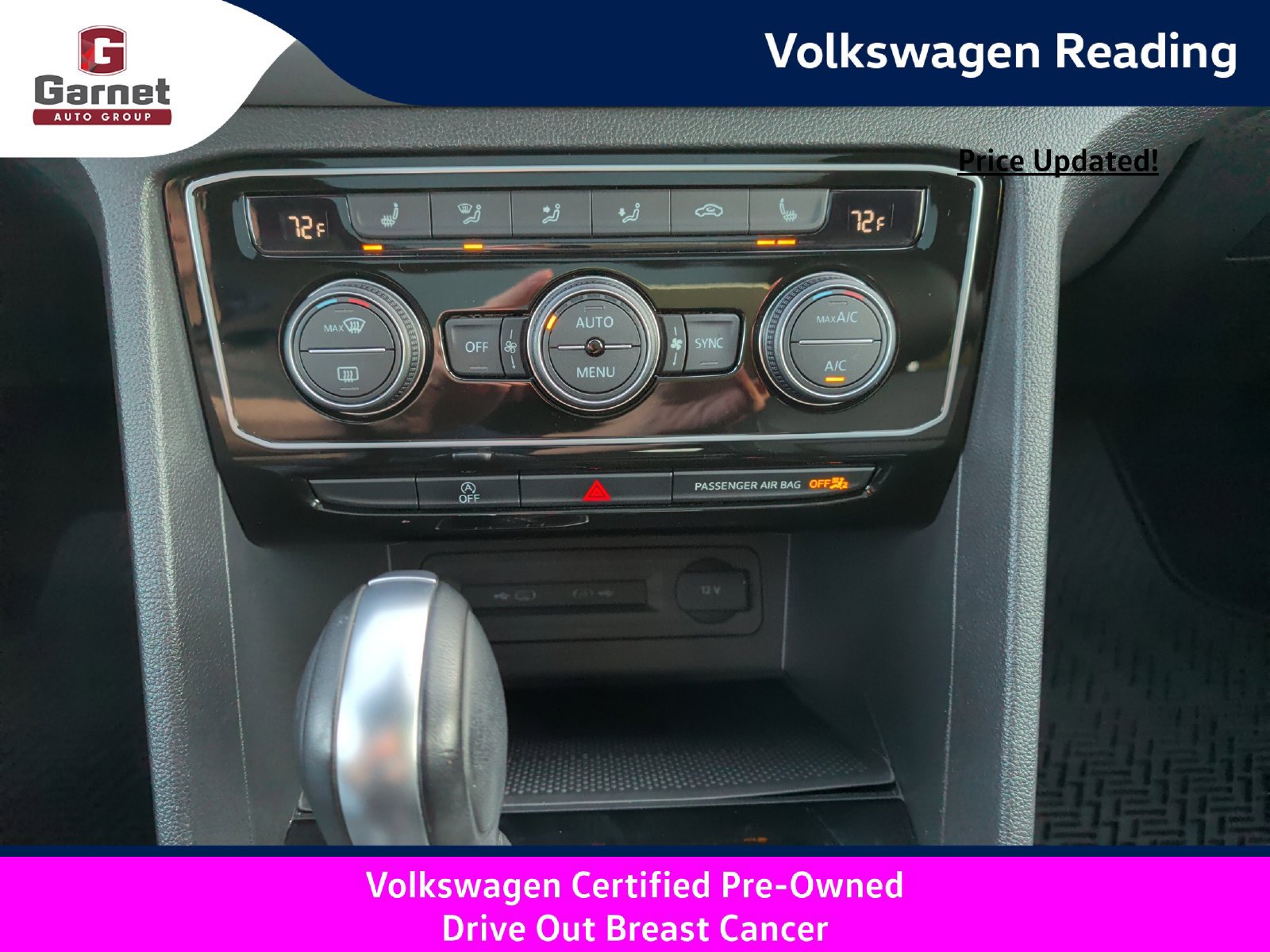 Certified 2023 Volkswagen Atlas Cross Sport SE w/ Panoramic Sunroof Package AWD/4WD image 37