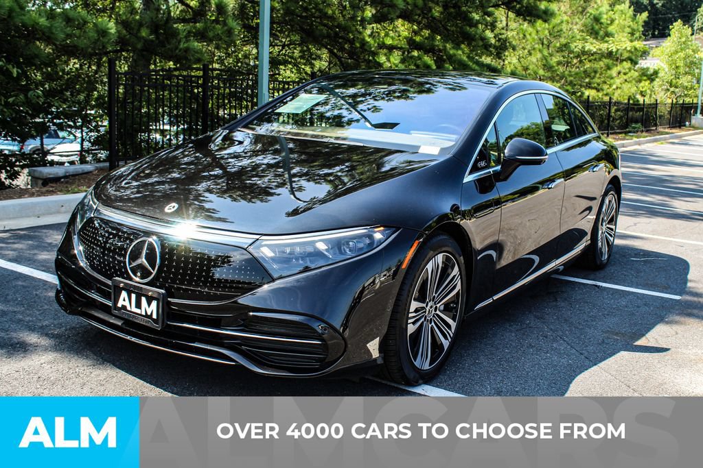 Used 2023 Mercedes-Benz EQS 450+ 4MATIC Sedan image 2