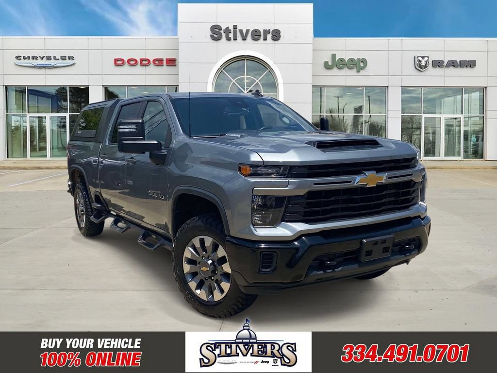 Used 2024 Chevrolet Silverado 2500 Custom w/ Custom Value Package