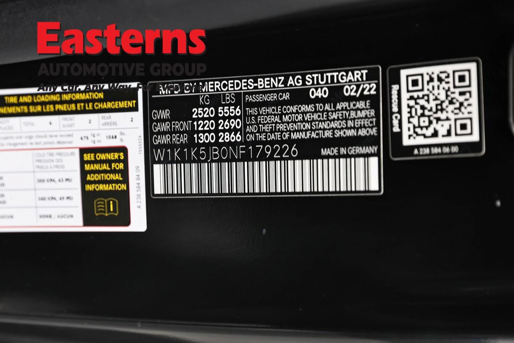 Used 2022 Mercedes-Benz E 450 Cabriolet w/ AMG Line image 34