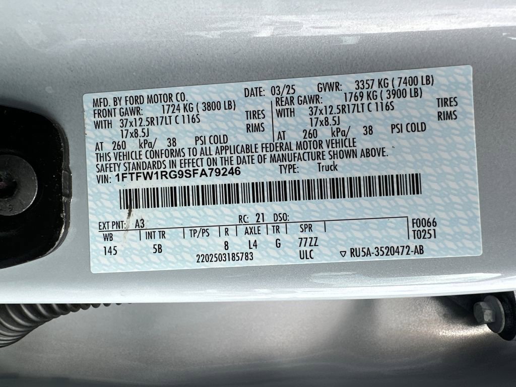 Certified 2025 Ford F150 Raptor AWD/4WD image 32