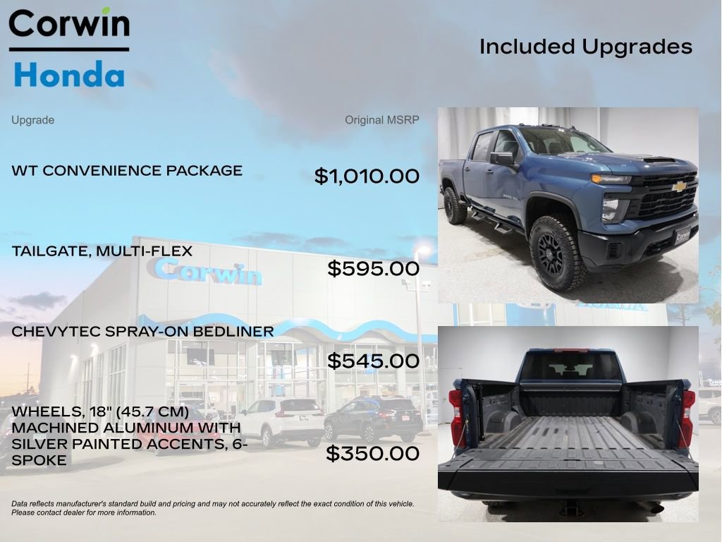 Used 2024 Chevrolet Silverado 3500 W/T w/ WT Convenience Package image 4