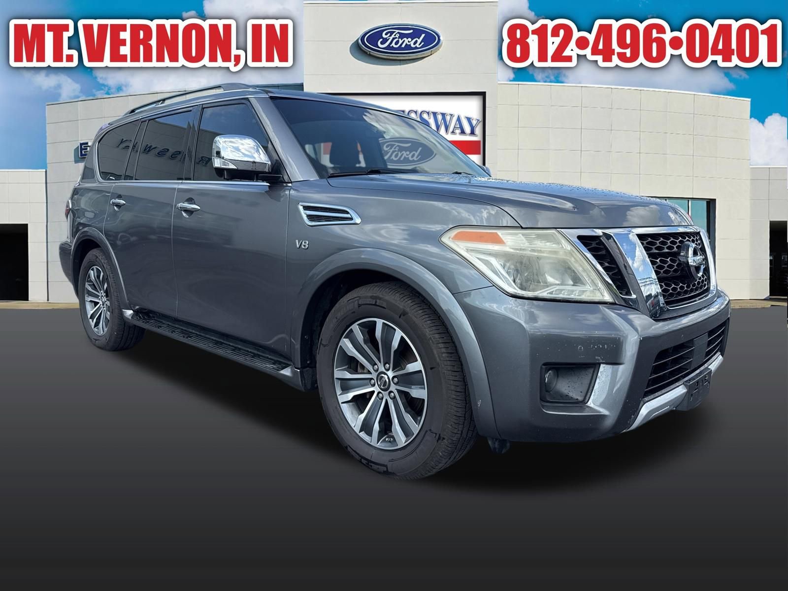 Used 2017 Nissan Armada SL w/ Moonroof Package AWD/4WD image 3