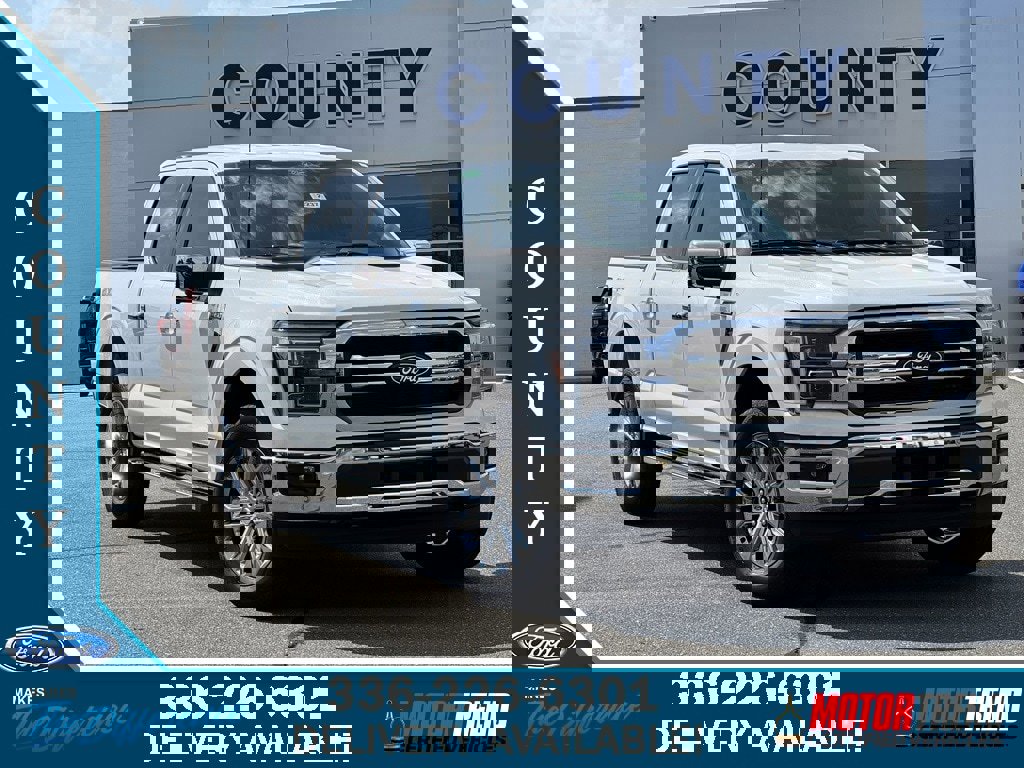 New 2025 Ford F150 Lariat w/ Equipment Group 501A Mid