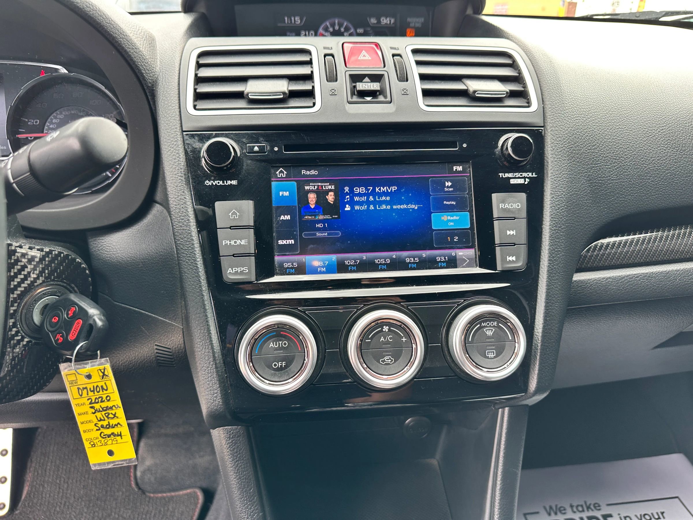 Used 2020 Subaru WRX Sedan 4D image 24