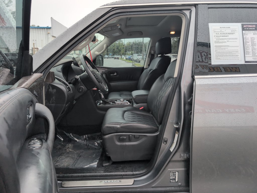 Used 2021 Nissan Armada Platinum w/ Captain's Chairs Package RWD image 10