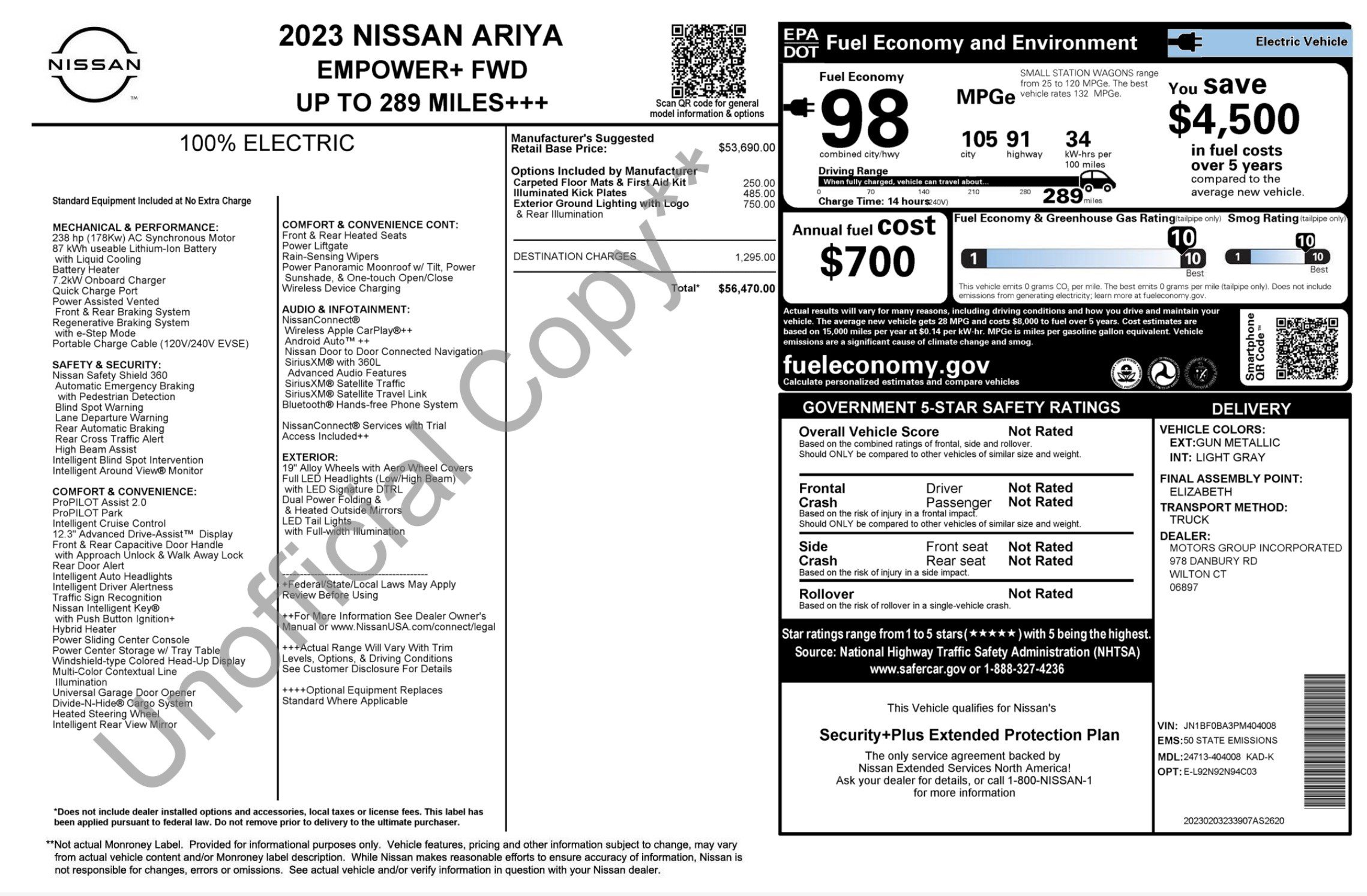 Used 2023 Nissan Ariya FWD image 2