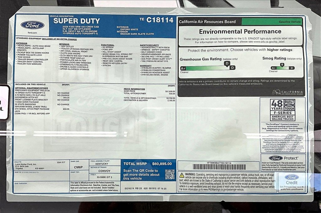 New 2026 Ford F350 XLT image 14