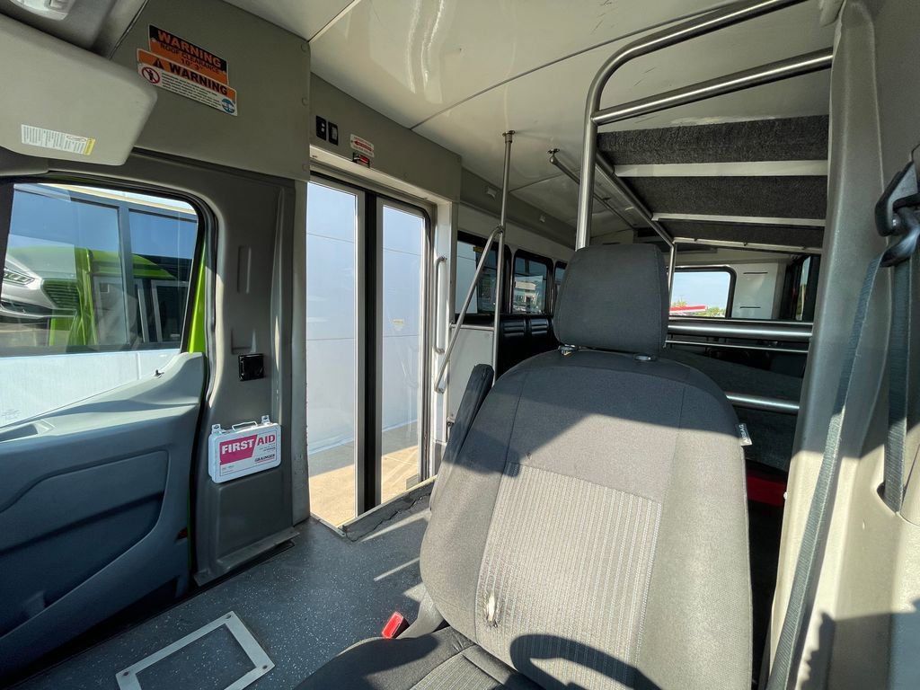 Used 2018 Ford Transit 350 156 DRW w/ Shuttle Bus Prep Package image 10