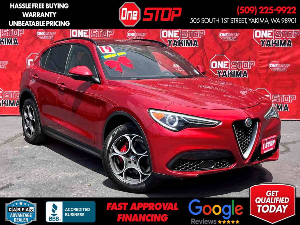 Used 2019 Alfa Romeo Stelvio Ti Sport w/ Quick Order Package 22S Sport