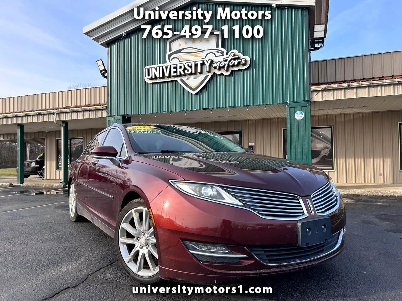Used 2015 Lincoln MKZ w/ Equipment Group 102A Reserve