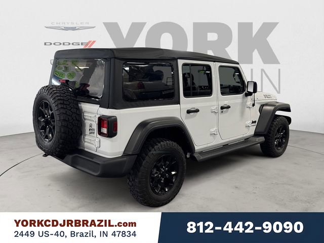 Used 2022 Jeep Wrangler Unlimited Willys image 5