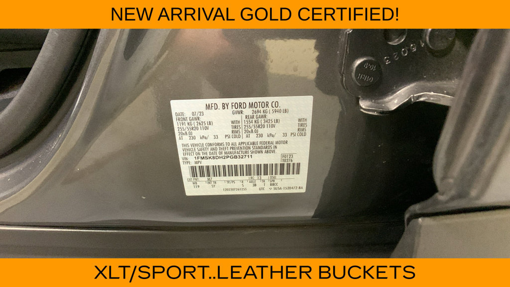 Certified 2023 Ford Explorer XLT w/ Equipment Group 202A AWD/4WD image 50