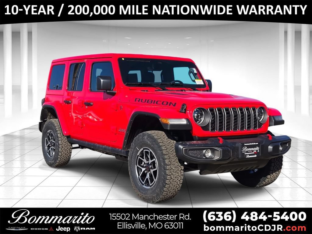 New 2026 Jeep Wrangler Unlimited Rubicon w/ Technology Group