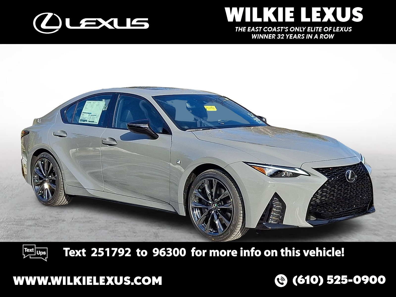 New 2025 Lexus IS 350 F Sport