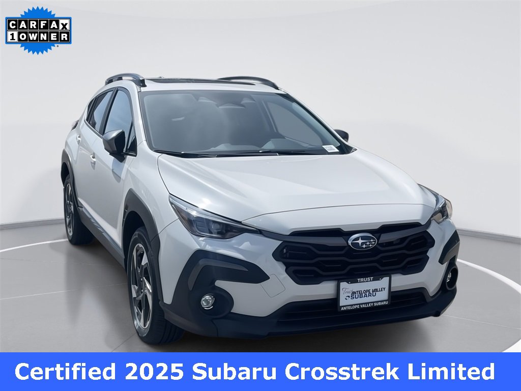 Certified 2025 Subaru Crosstrek 2.5i Limited w/ Crosstrek Mirror Package