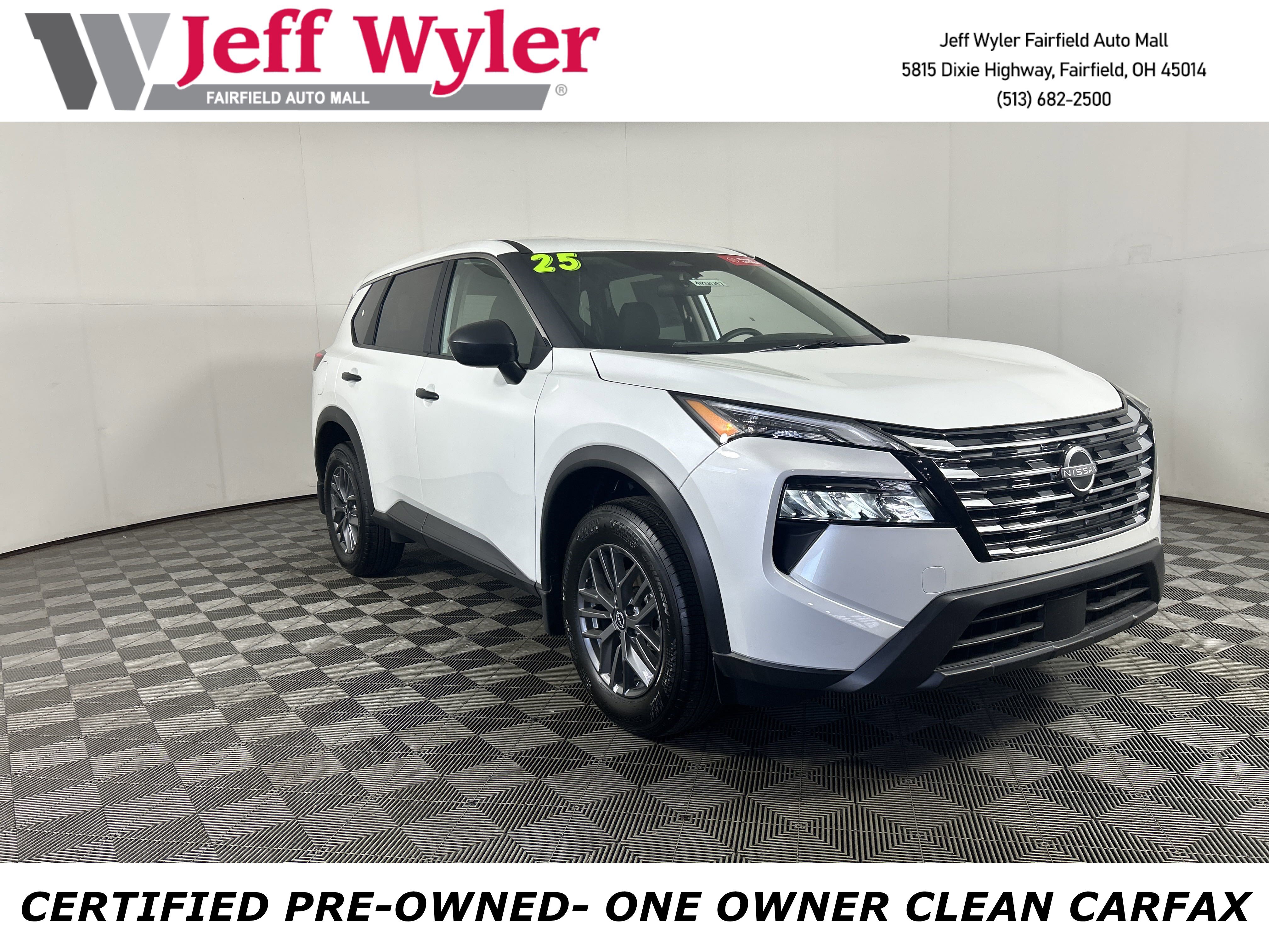 Certified 2025 Nissan Rogue S