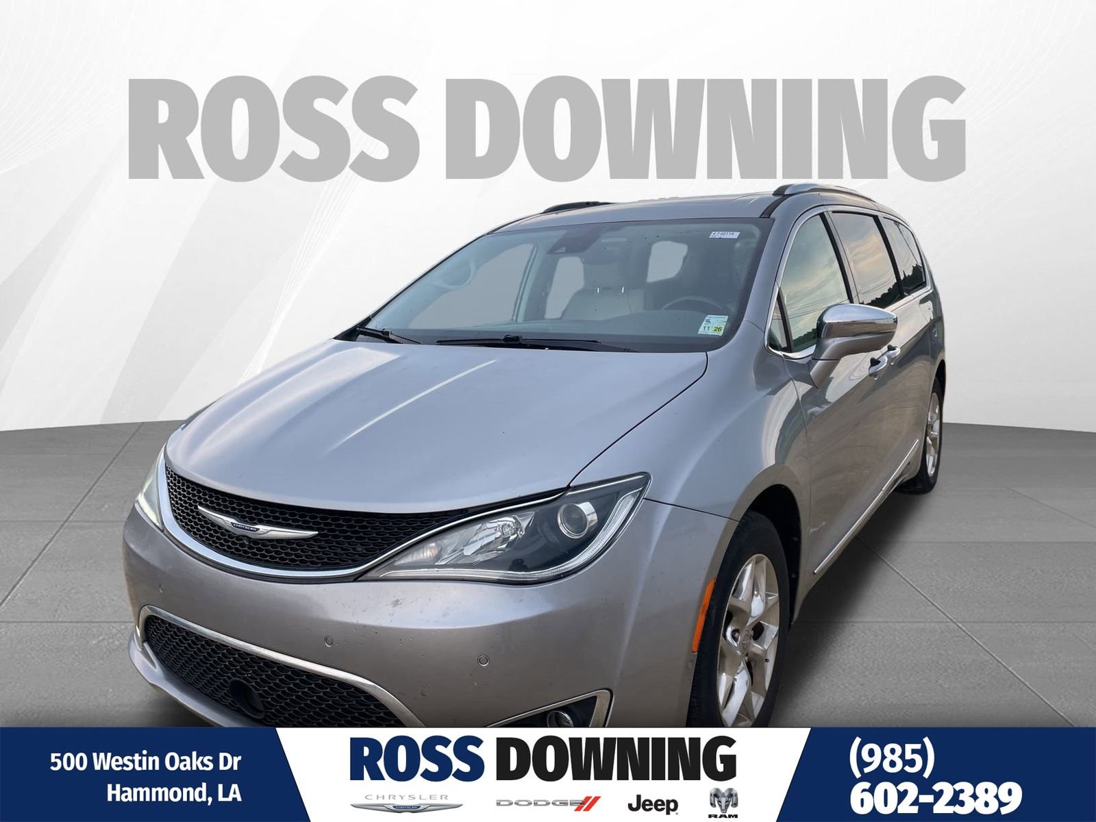 Used 2019 Chrysler Pacifica Limited w/ Advanced Safetytec Group