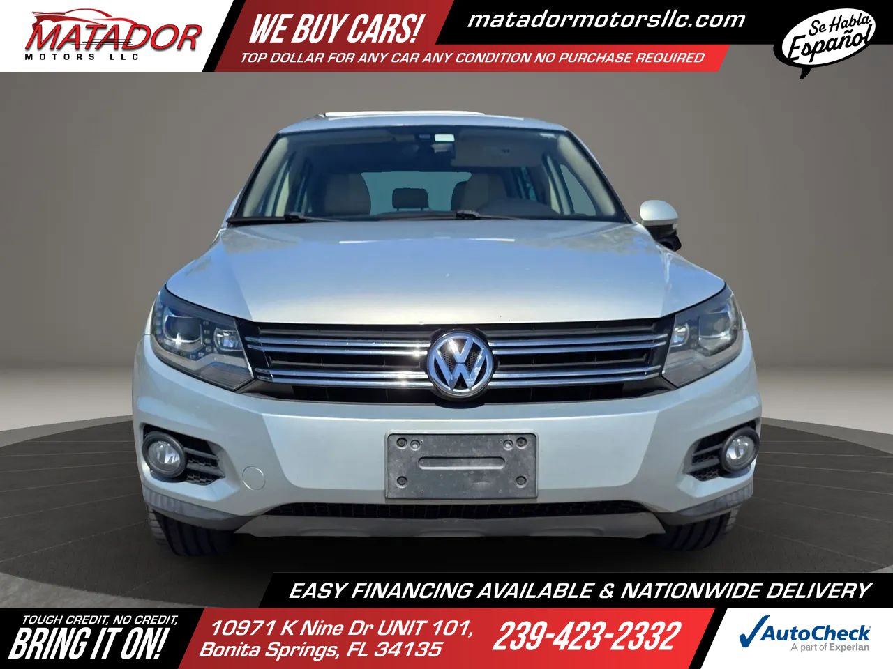 Used 2013 Volkswagen Tiguan S FWD image 2