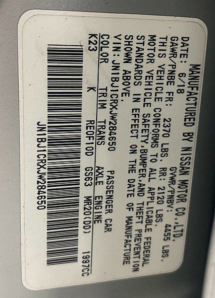 Used 2018 Nissan Rogue Sport SL w/ SL Premium Package image 10