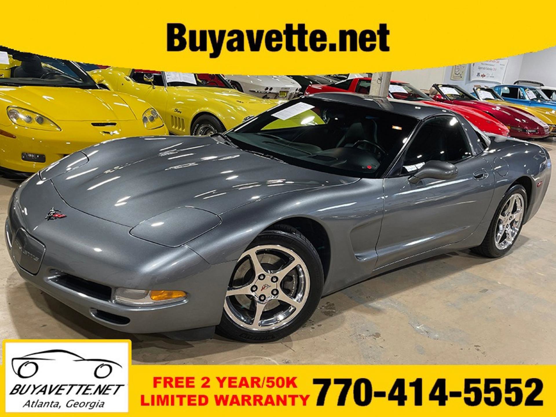 Used 2004 Chevrolet Corvette Coupe w/ Roof Package image 1