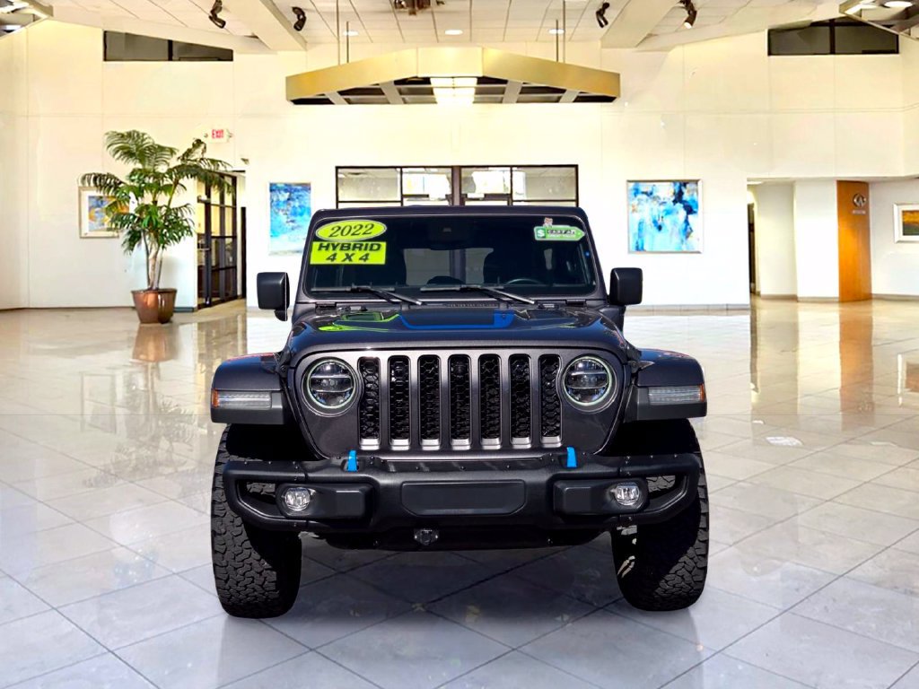 Used 2022 Jeep Wrangler Unlimited Rubicon 4xe w/ Steel Bumper Group AWD/4WD image 2
