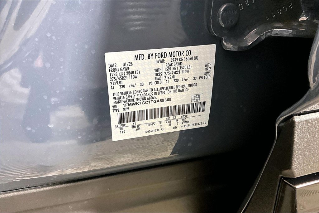 New 2026 Ford Explorer ST w/ Sun And Sound Package RWD image 12