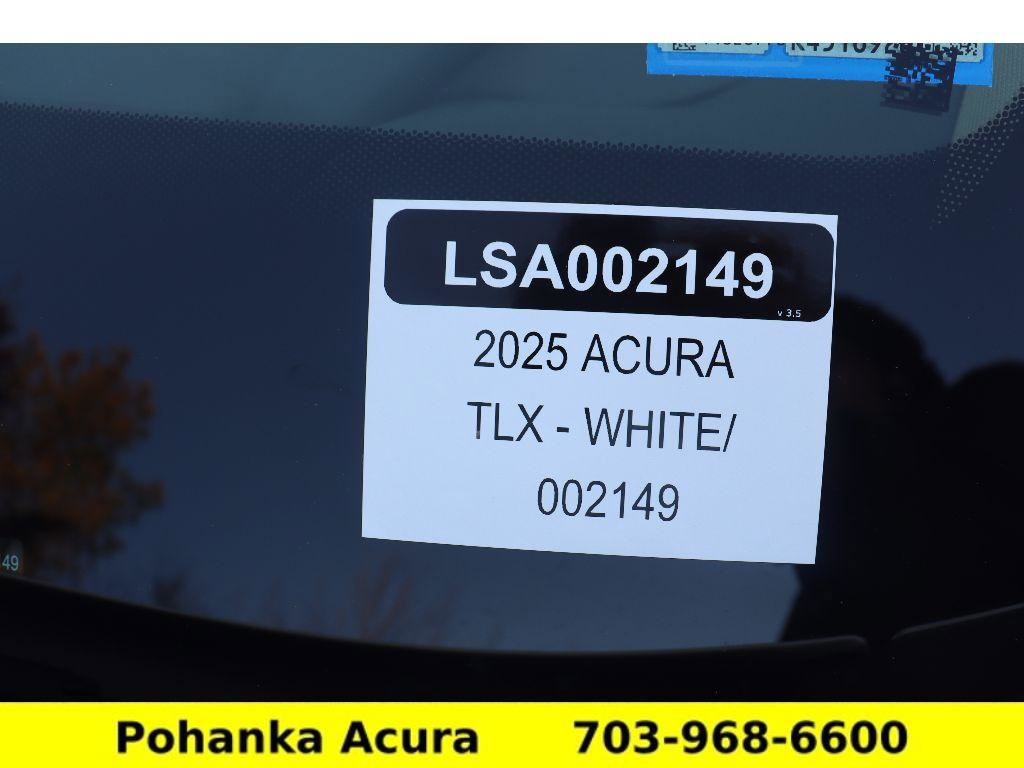 Certified 2025 Acura TLX w/ Technology Package image 38