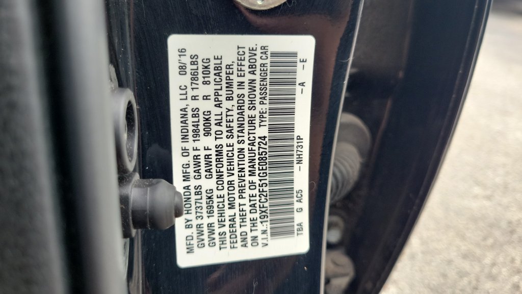 Used 2016 Honda Civic LX image 21
