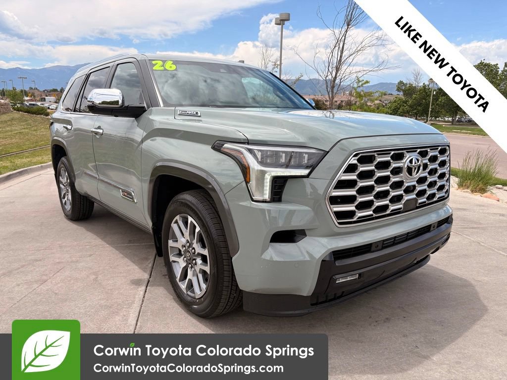Used 2026 Toyota Sequoia Limited w/ Nightshade Package AWD/4WD image 1