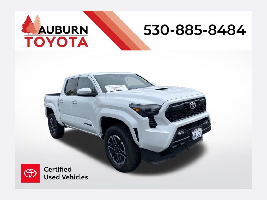 Certified 2024 Toyota Tacoma TRD Sport w/ TRD Sport Upgrade Package AWD/4WD 360° Tour
