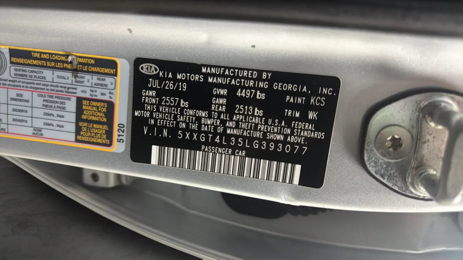 Used 2020 Kia Optima LX FWD image 29