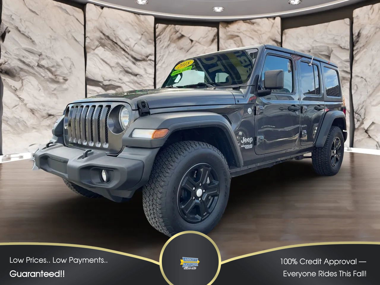 Used 2018 Jeep Wrangler Unlimited Sport S