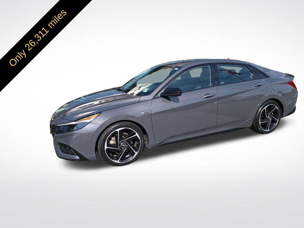 Certified 2023 Hyundai Elantra N Line FWD image 2