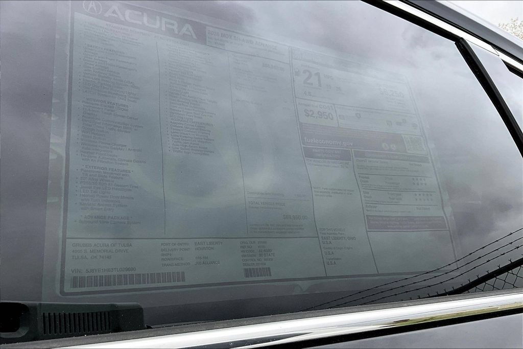 New 2026 Acura MDX w/ Advance Package AWD/4WD image 41